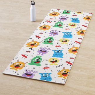 Cute Little Monsters Yoga Mat