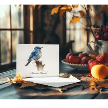 cute little mountain bluebird customisable