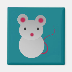 Cute Little Mouse Magnet