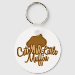 Cute Little Muffin Key Ring