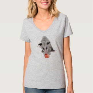 Cute little opossum eating watermelon T-Shirt