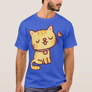 Cute Little Orange Tabby Cat T-Shirt