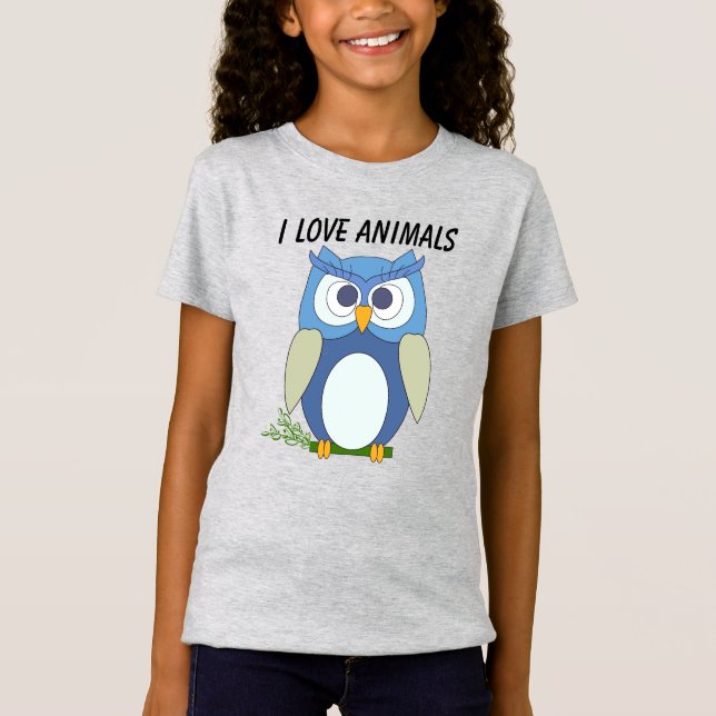 Cute Little Owl Shirt (Front)