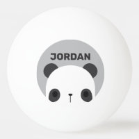 Cute Little Panda Bear with Personalised Name