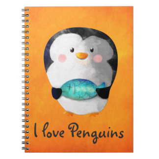 Cute Little Penguin Notebook