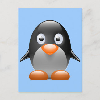 Cute Little Penguin Postcard