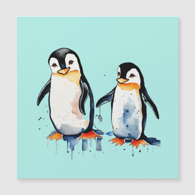 Cute little penguins  (Front)