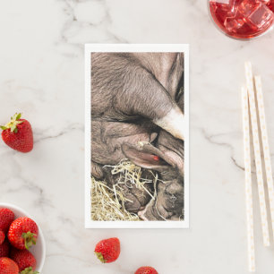 CUTE LITTLE PIGS NAPKIN