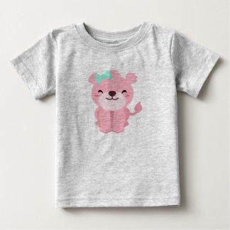 Cute Little Pink Lioness Baby T-Shirt
