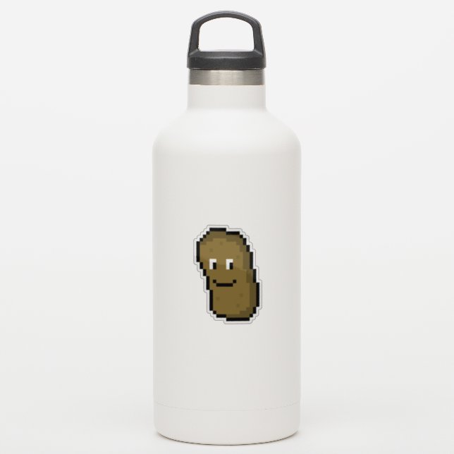 Cute Little Pixelart Potato (Waterbottle)