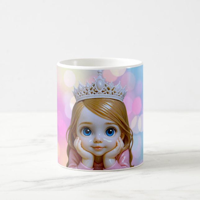 Cute Little Princess Coffee Mug (Center)
