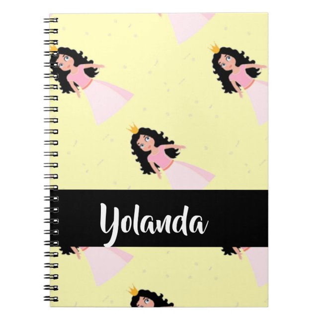 Cute little princess notebook (Front)