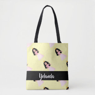 Cute little princess tote bag