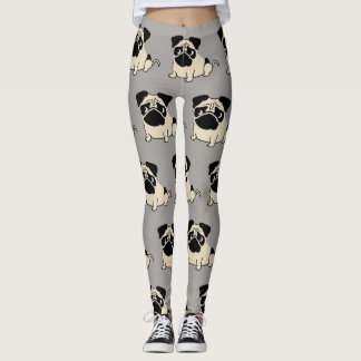 Cute Little Pug Leggings
