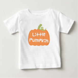 Cute Little Pumpkin Fall Baby Tee