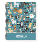 Cute Little Puppy Dog Pet Pattern Personalised