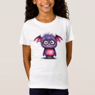 Cute little Purple and Pink Monster T-Shirt