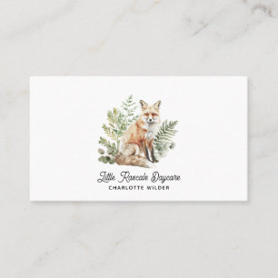 Cute Little Raccoon Daycare Business Card