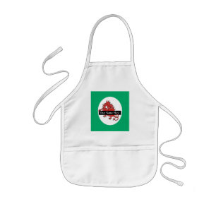Cute Little Red Dragon Apron to Personalise