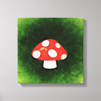 Cute Little Red Mushroom