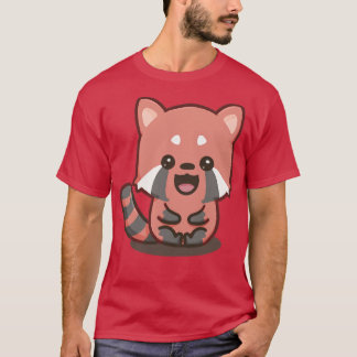 Cute Little Red Panda 2 T-Shirt