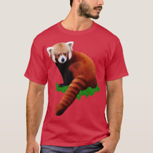 Cute little red panda illustration T-Shirt