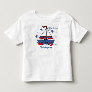 Cute Little Sailboat Toddler T-Shirt