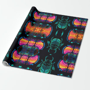 Cute little Scarab Wrapping Paper