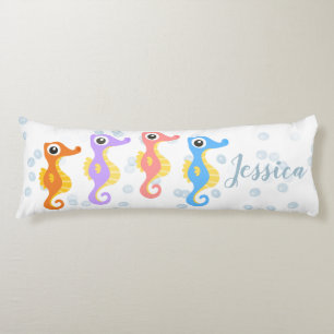 Cute Little Seahorses  Body Cushion