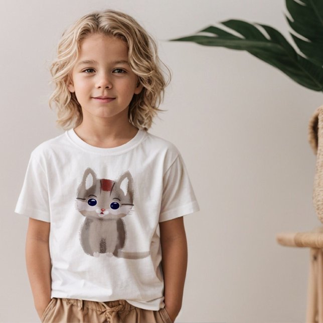 Cute little simplistic kitten T-Shirt (Creator Uploaded)
