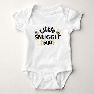Cute Little Snuggle Bug Bumble Bee Baby Bodysuit