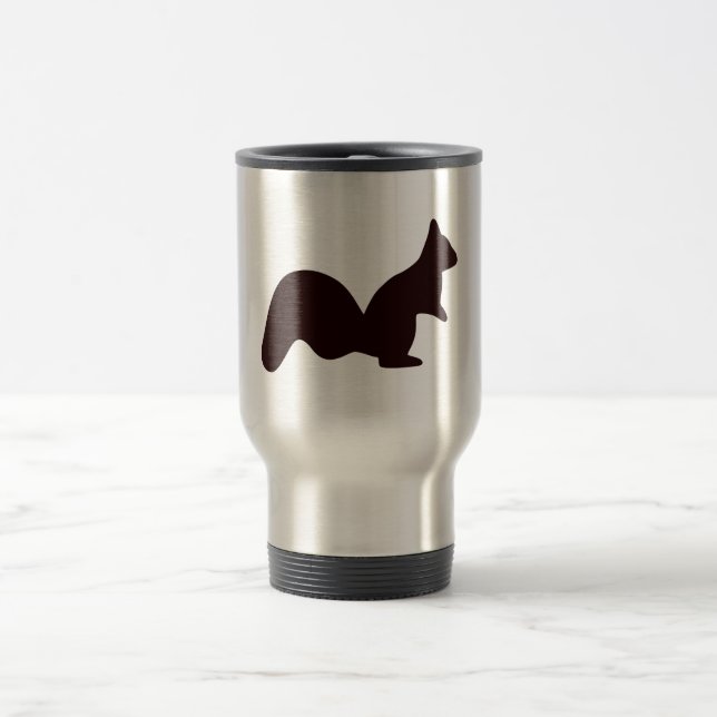 Cute little squirrel travel mug (Center)
