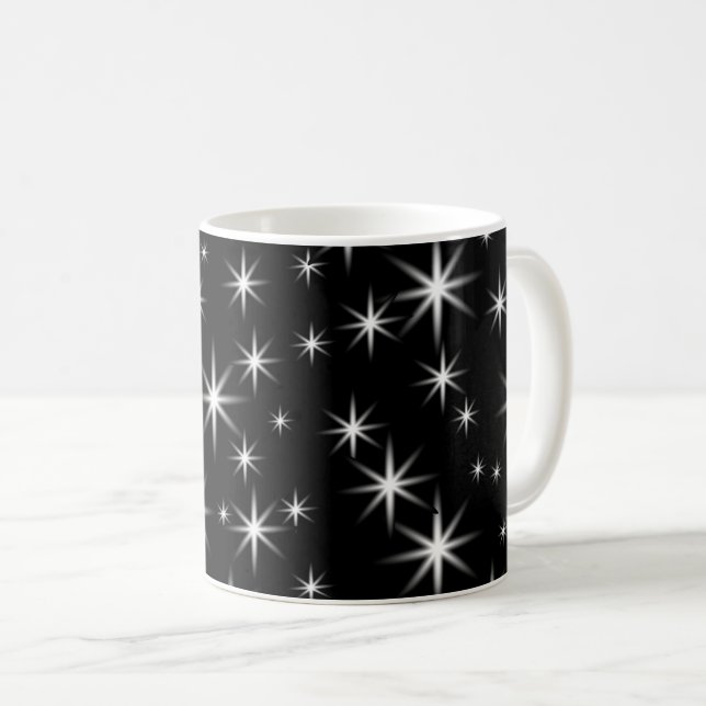 cute little stars coffee mug (Front Right)