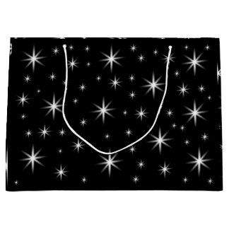 cute little stars large gift bag