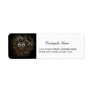 Cute little steampunk owl