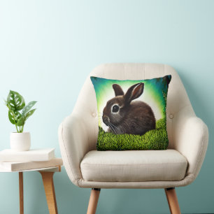 Cute Little Storybook Bunny Cushion