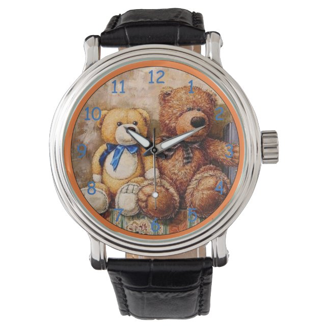 Cute Little Teddy Bears Watch (Front)