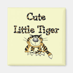 Cute Little Tiger Tshirts and Gifts Magnet