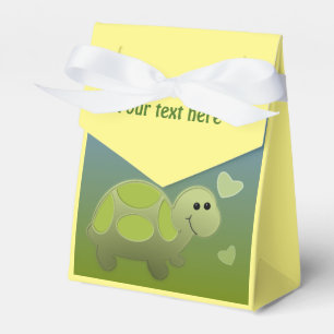 Cute little Turtle (personalise) Favour Box