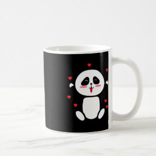 Cute Little Valentines Panda Pear Full Of Love My  Coffee Mug