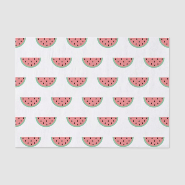 Cute Little Watermelon Pattern Tissue Paper (Front)