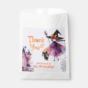 Cute Little witch Spooktacular Halloween party Favour Bags