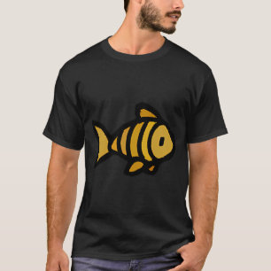 Cute Little Yellow Fish SMALL VERSION T-Shirt