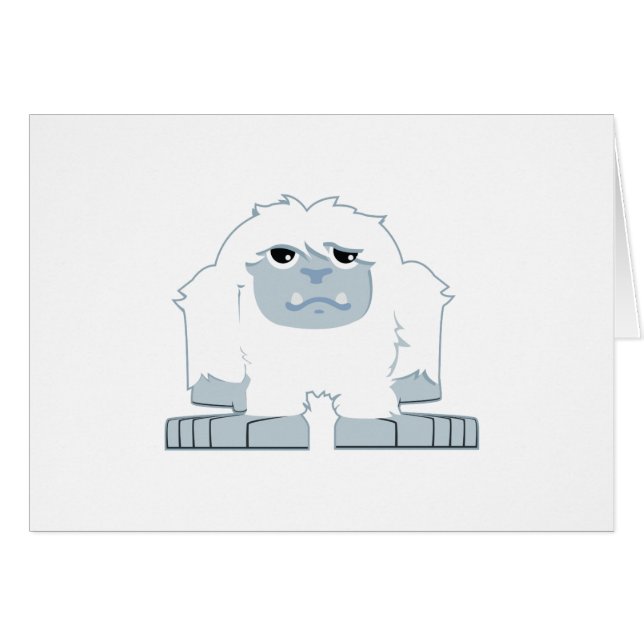 Cute little Yeti (Front Horizontal)