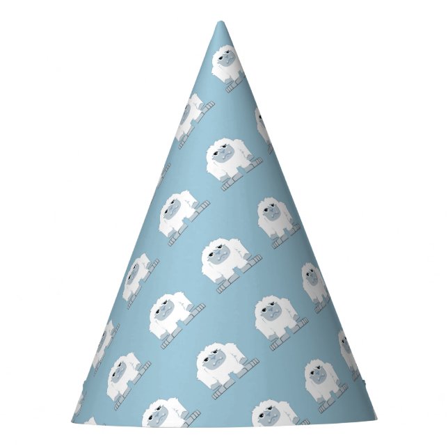 Cute Little Yeti Party Hat (Front)