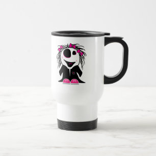 cute little zombie girly travel mug