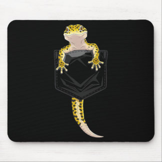 Cute Lizard Reptile Leopard Gecko Poc Gifts Men Mouse Mat