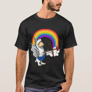 Cute Llama Cupid T-Shirt