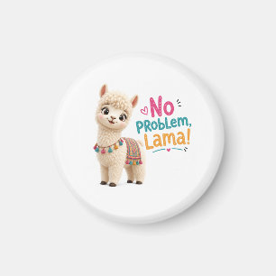 Cute LLama Fridge Magnet