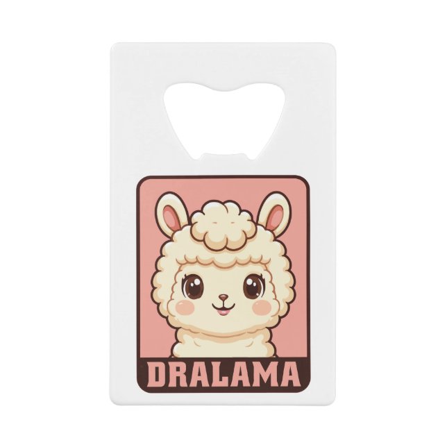 Cute llama illustration design (Front)